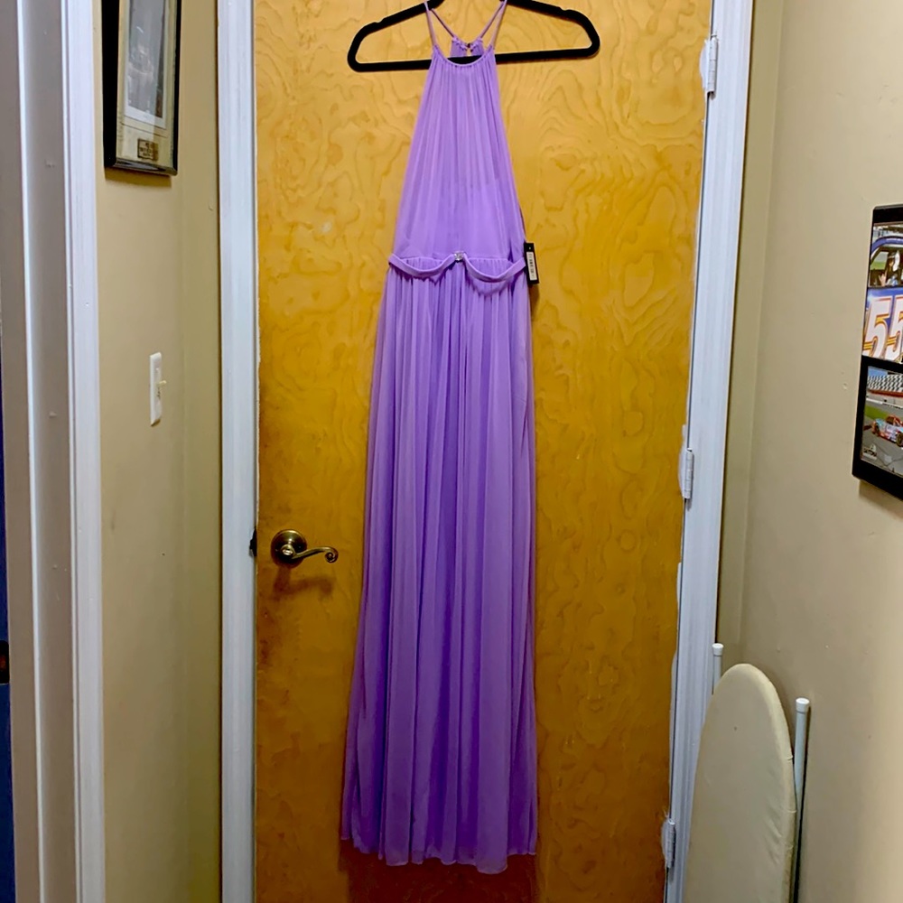 Lilac long dress